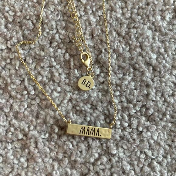 Rae Dunn Jewelry - Rae Dunn “Mama” Gold Necklace